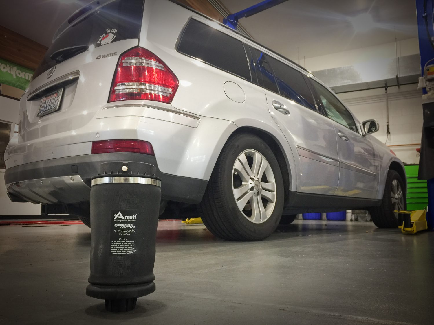 Mercedes Factory Air Bag Suspension