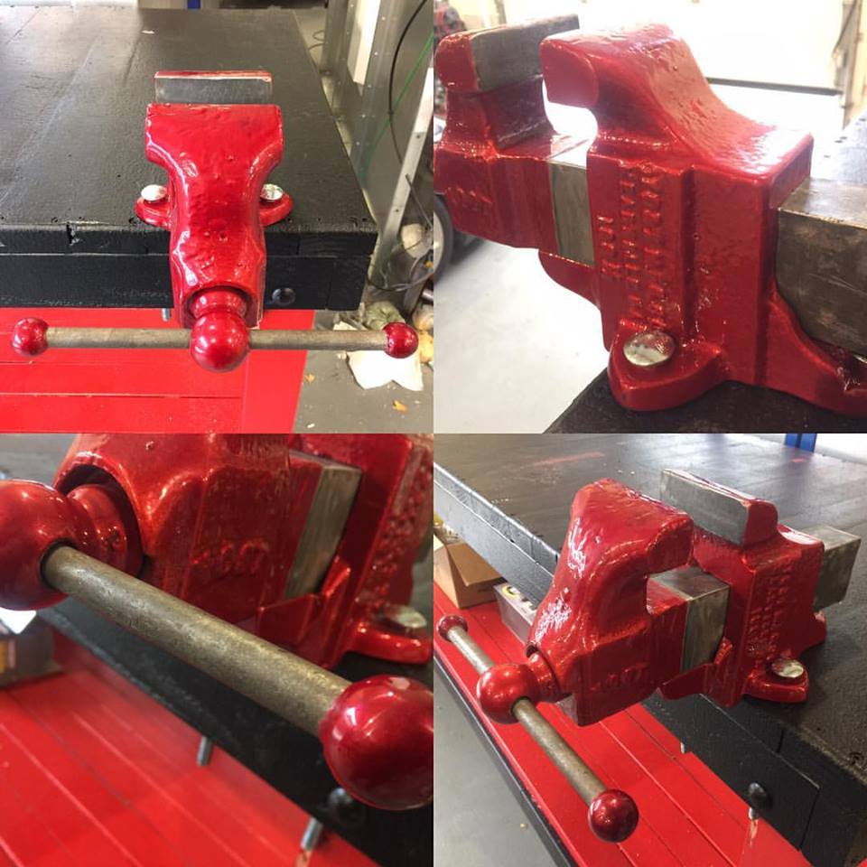 Powder Coated Vise