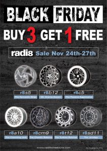 Radi8 Black Friday 2017