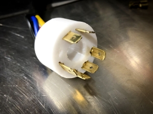 Hazard Male Plug