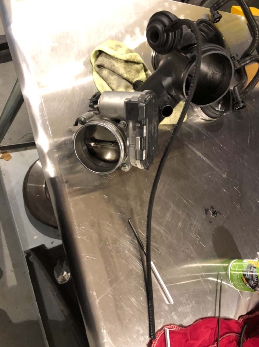 Throttle Body Removed