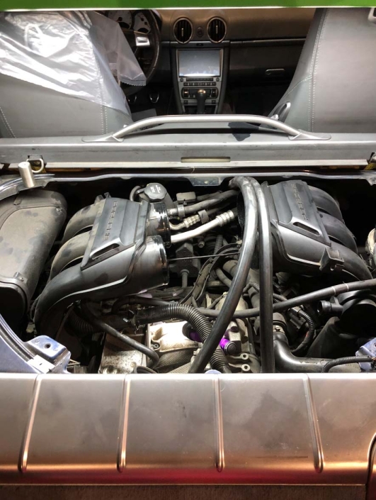 Plenum & Vacuum Hoses Wide Shot