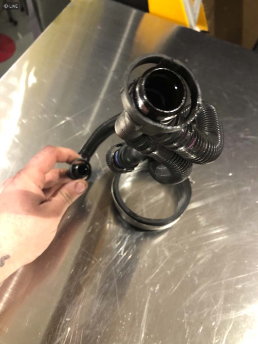 Breather Hose Contamination