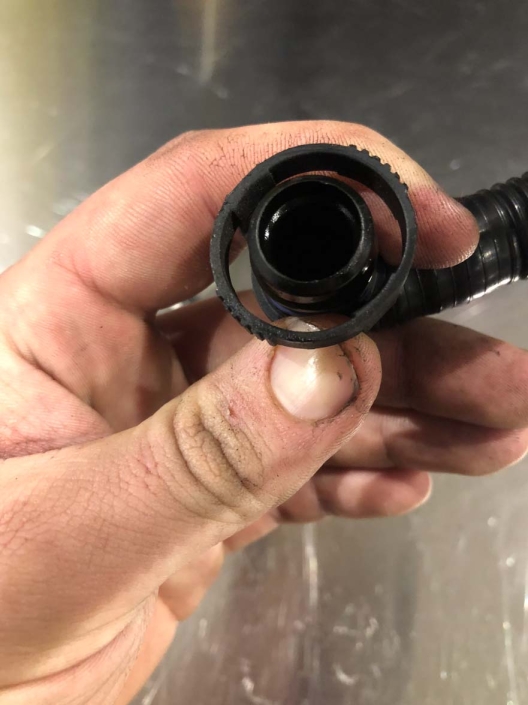 Breather Hose Contamination